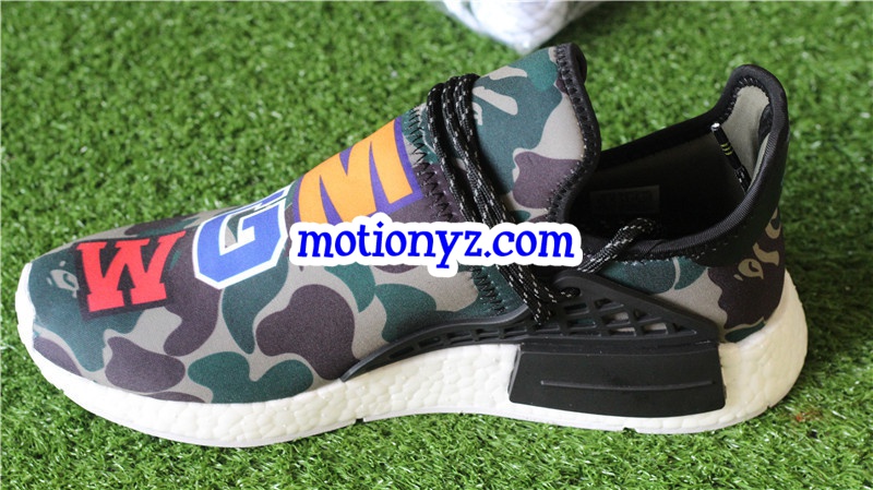 Pharrell Williams NMD Human Race Camo Bape